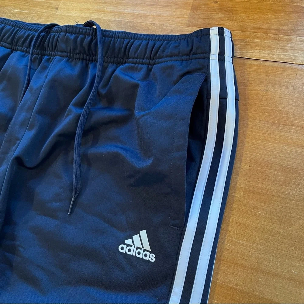 ADIDAS Essentials Navy Blue 3-Stripes Track Suit - Picture 9 of 11